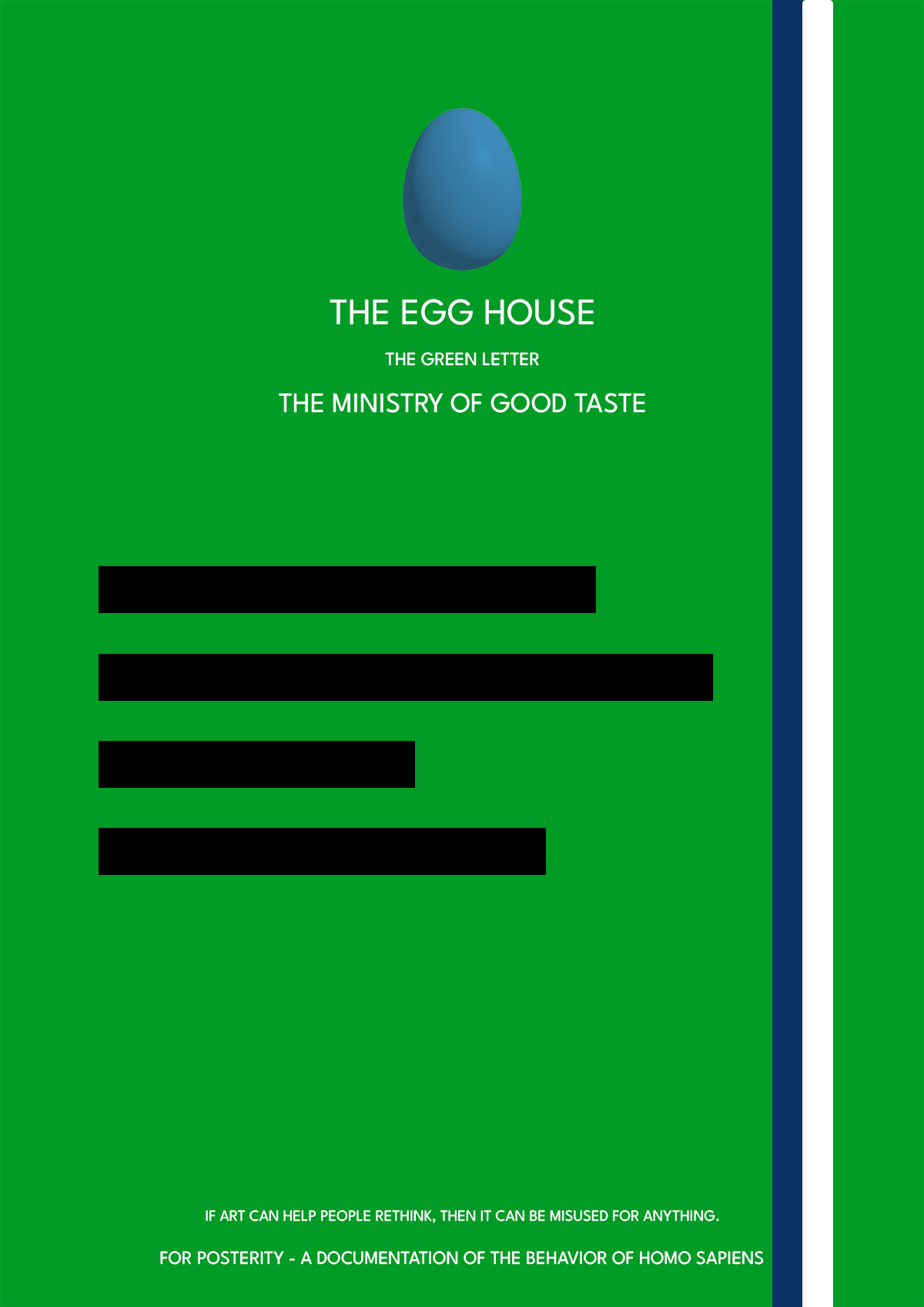 Truth, formerly a lie, document Truth, formerly a lie, document